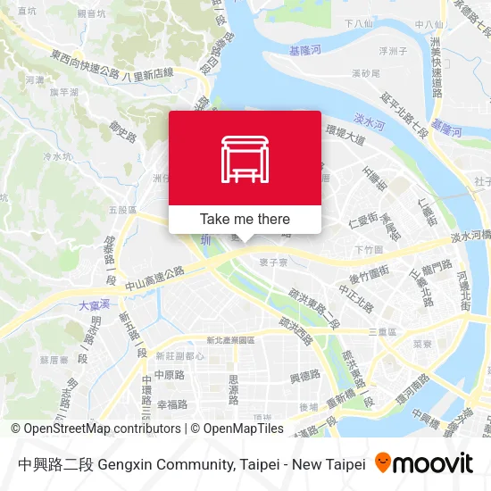中興路二段 Gengxin Community map