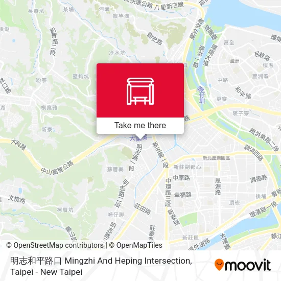 明志和平路口 Mingzhi And Heping Intersection地圖