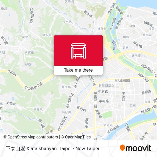 下泰山巖 Xiataishanyan地圖