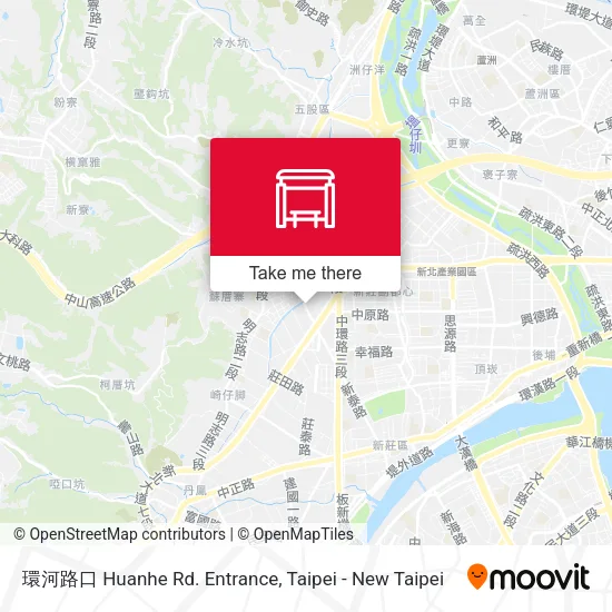 環河路口 Huanhe Rd. Entrance map
