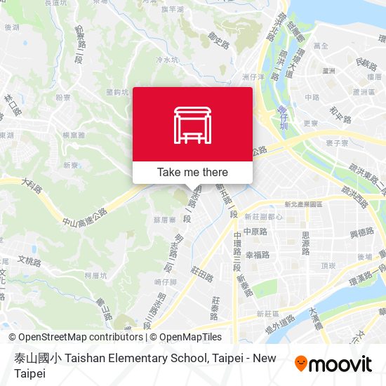 泰山國小 Taishan Elementary School map