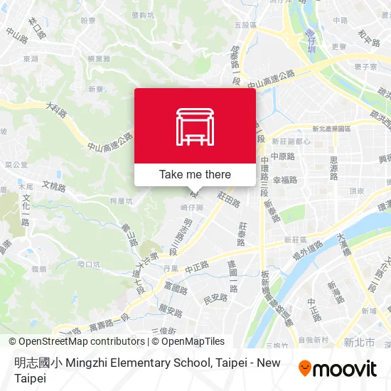 明志國小 Mingzhi Elementary School map