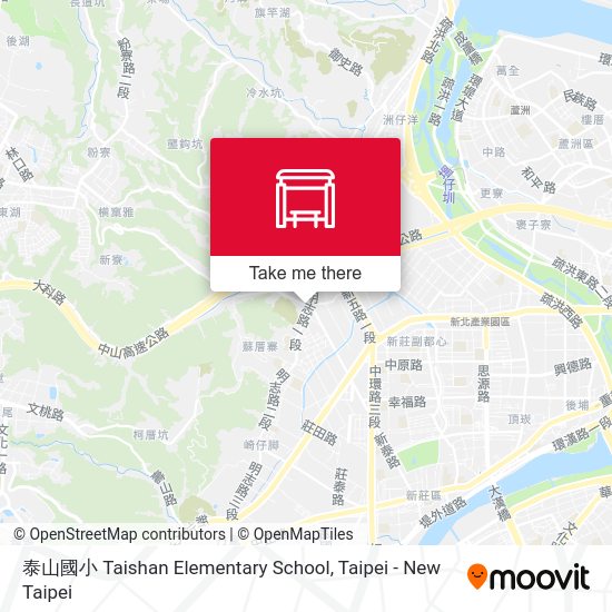 泰山國小 Taishan Elementary School地圖
