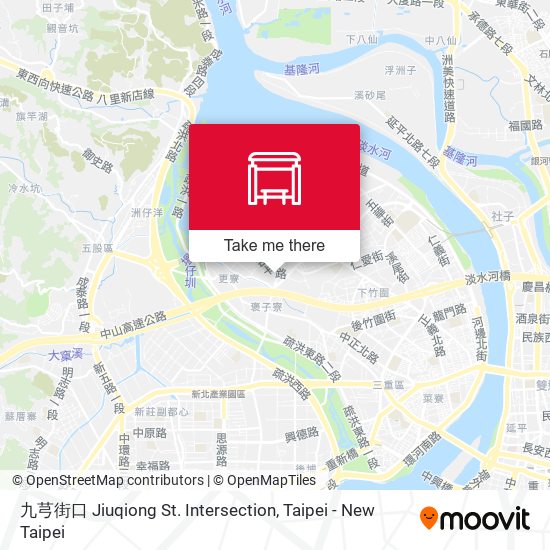 九芎街口 Jiuqiong St. Intersection map