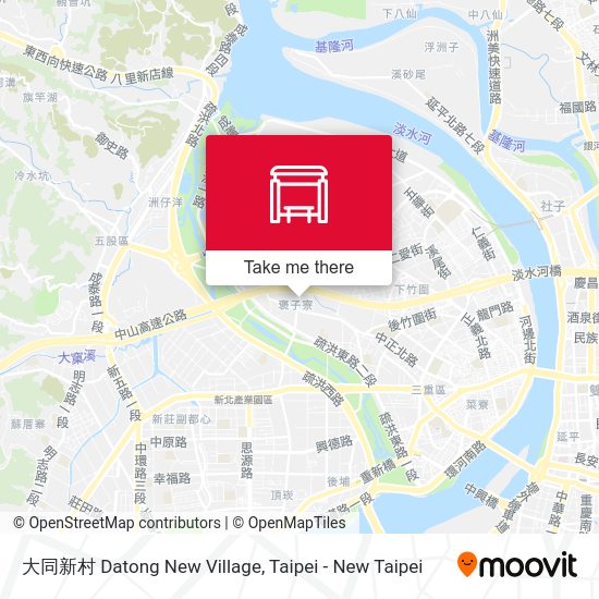 大同新村 Datong New Village map