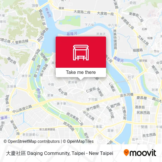 大慶社區 Daqing Community map