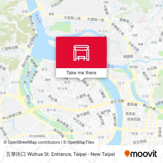 五華街口 Wuhua St. Entrance map