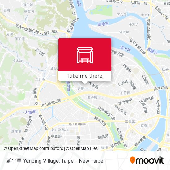 延平里 Yanping Village map