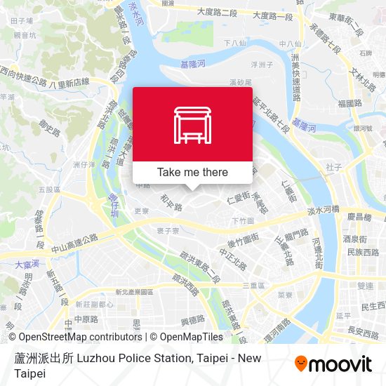 蘆洲派出所 Luzhou Police Station地圖