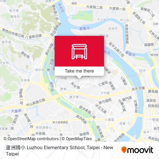 蘆洲國小 Luzhou Elementary School地圖