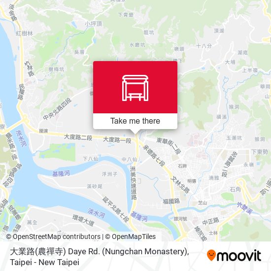 大業路(農禪寺) Daye Rd. (Nungchan Monastery)地圖