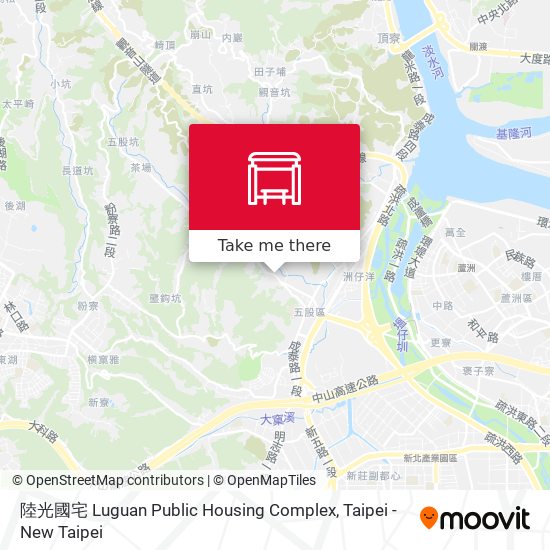 陸光國宅 Luguan Public Housing Complex map