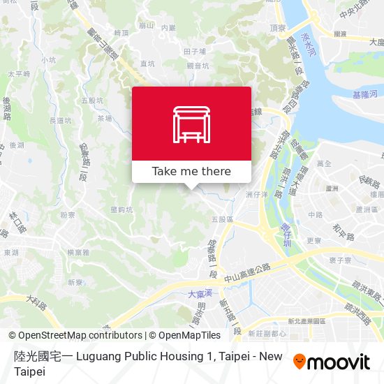 陸光國宅一 Luguang Public Housing 1 map