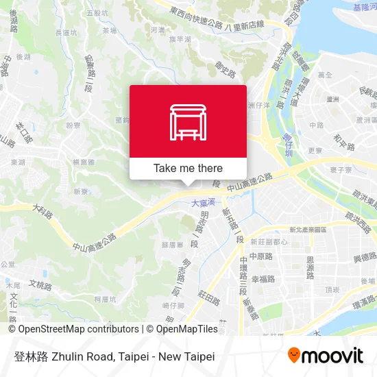 登林路 Zhulin Road map