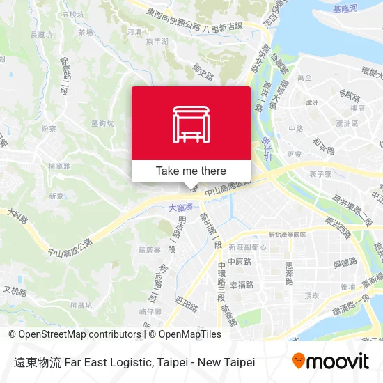 遠東物流 Far East Logistic map