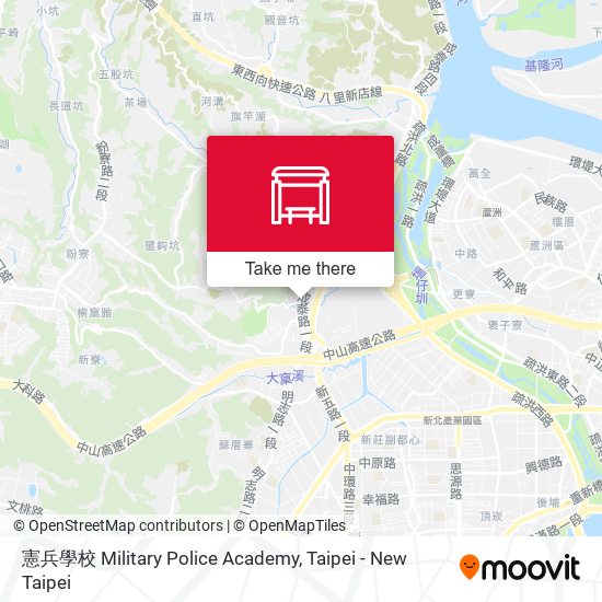 憲兵學校 Military Police Academy地圖