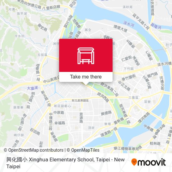 興化國小 Xinghua Elementary School map