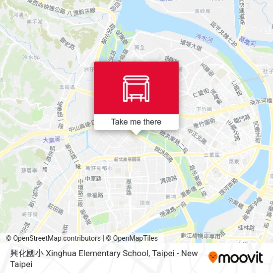 興化國小 Xinghua Elementary School map