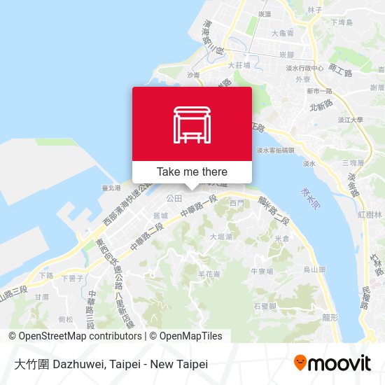 大竹圍 Dazhuwei地圖