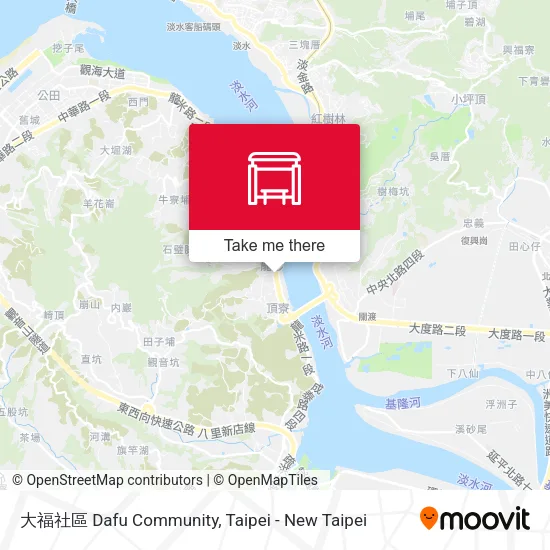 大福社區 Dafu Community map