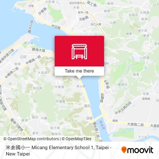 米倉國小一 Micang Elementary School 1 map