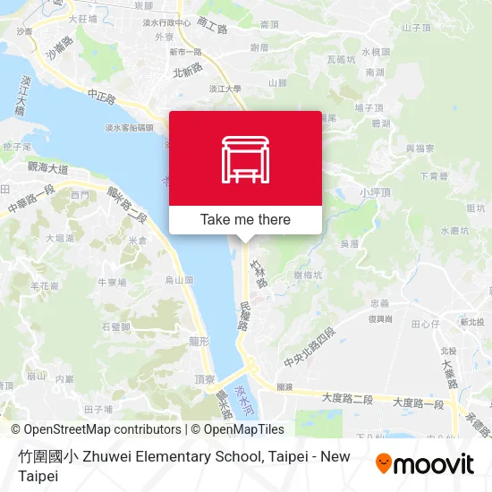 竹圍國小 Zhuwei Elementary School map