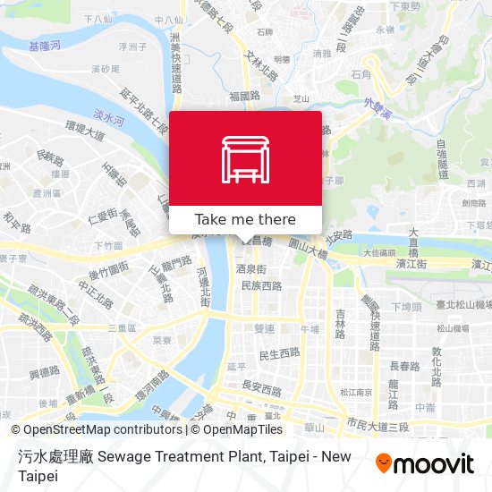 污水處理廠 Sewage Treatment Plant地圖
