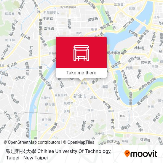 致理科技大學 Chihlee University Of Technology map