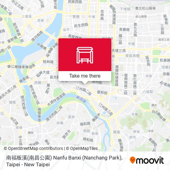 南福板溪(南昌公園) Nanfu Banxi (Nanchang Park) map