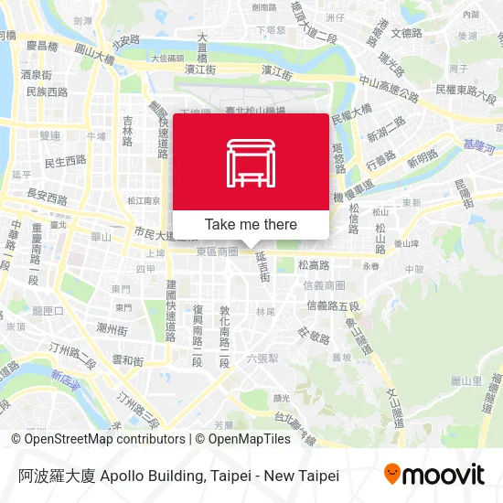 阿波羅大廈 Apollo Building地圖