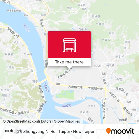 中央北路 Zhongyang N. Rd.地圖