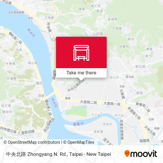 中央北路 Zhongyang N. Rd. map