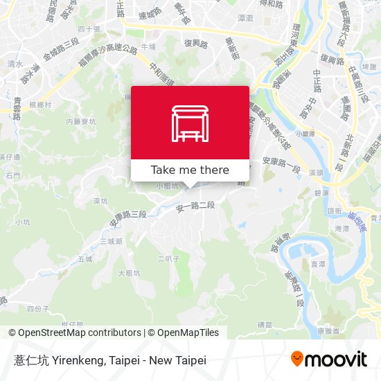 薏仁坑 Yirenkeng map