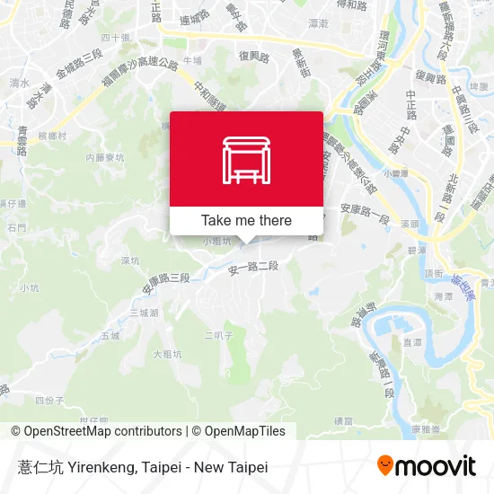 薏仁坑 Yirenkeng map