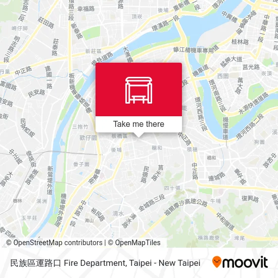 民族區運路口 Fire Department地圖