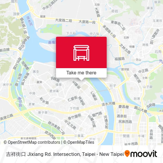 吉祥街口 Jixiang Rd. Intersection map