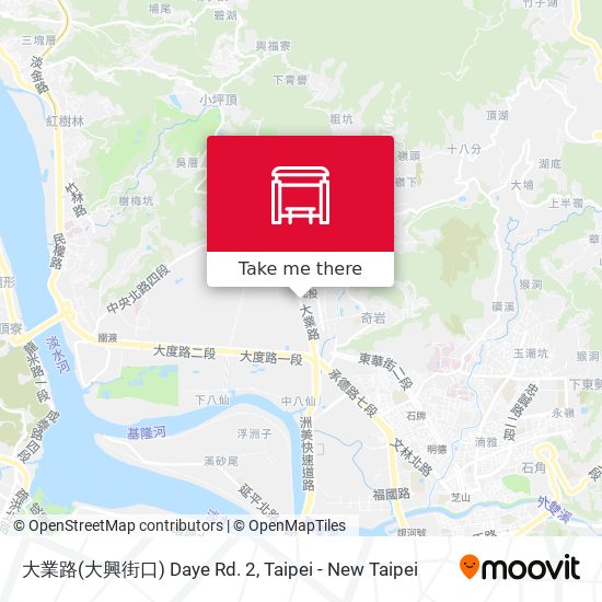 大業路(大興街口) Daye Rd. 2 map