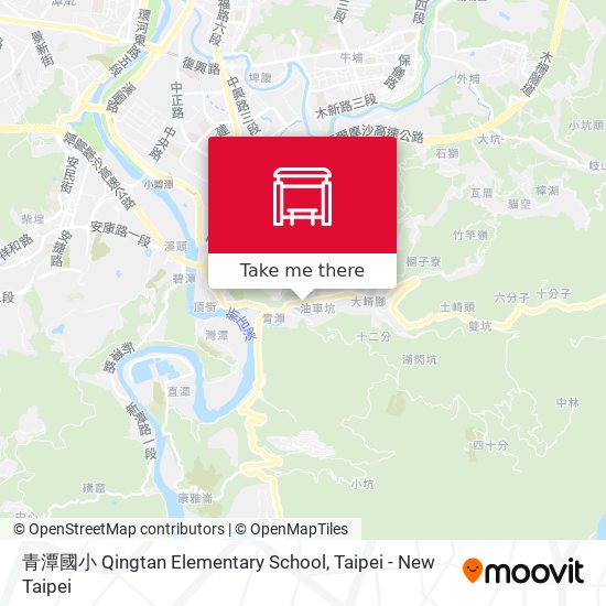青潭國小 Qingtan Elementary School地圖