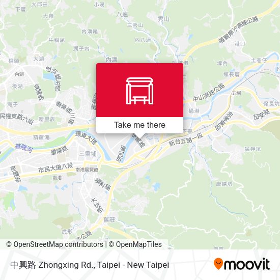 中興路 Zhongxing Rd. map