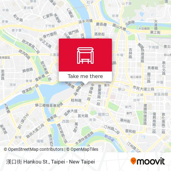 漢口街 Hankou St.地圖