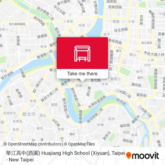 華江高中(西園) Huajiang High School (Xiyuan) map