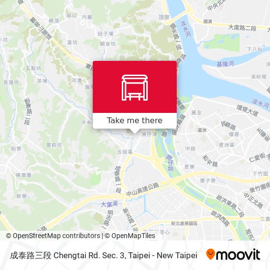 成泰路三段 Chengtai Rd. Sec. 3 map