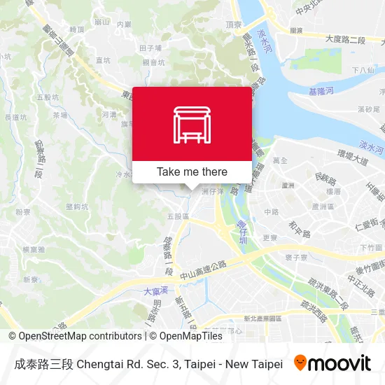 成泰路三段 Chengtai Rd. Sec. 3 map