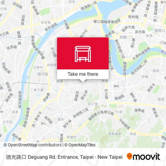 德光路口 Deguang Rd. Entrance map