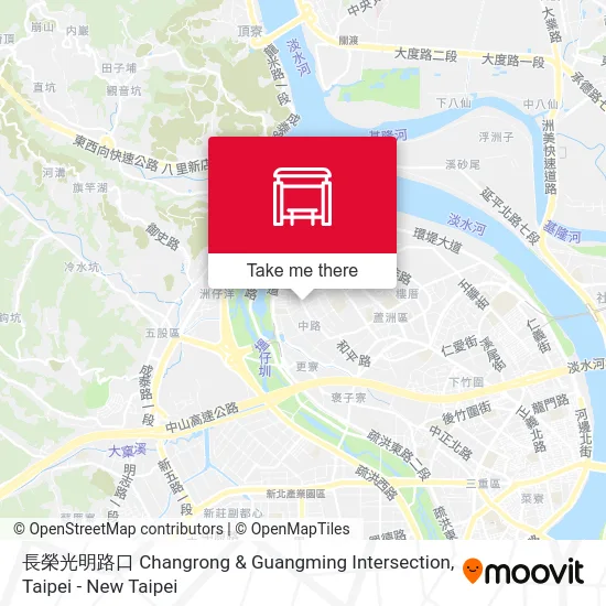 長榮光明路口 Changrong & Guangming Intersection地圖