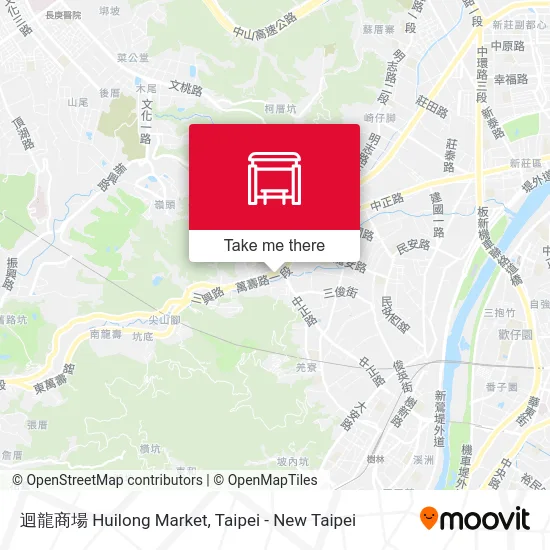 迴龍商場 Huilong Market map