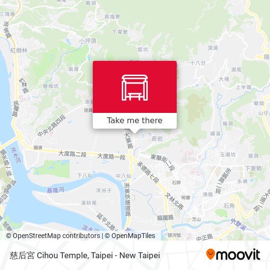 慈后宮 Cihou Temple map