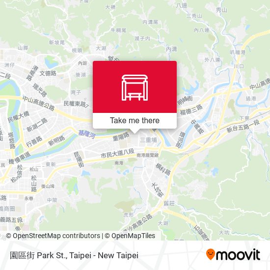園區街 Park St. map