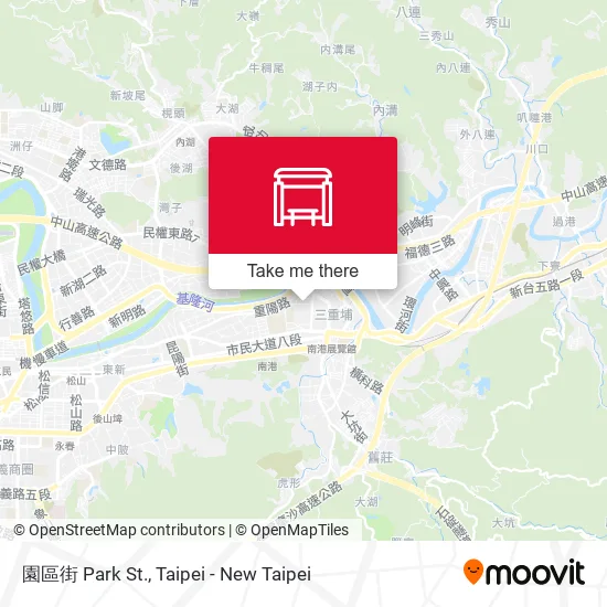 園區街 Park St. map