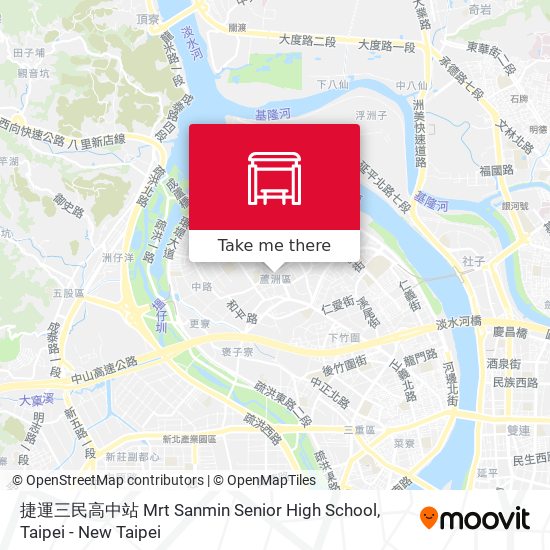 捷運三民高中站 Mrt Sanmin Senior High School map